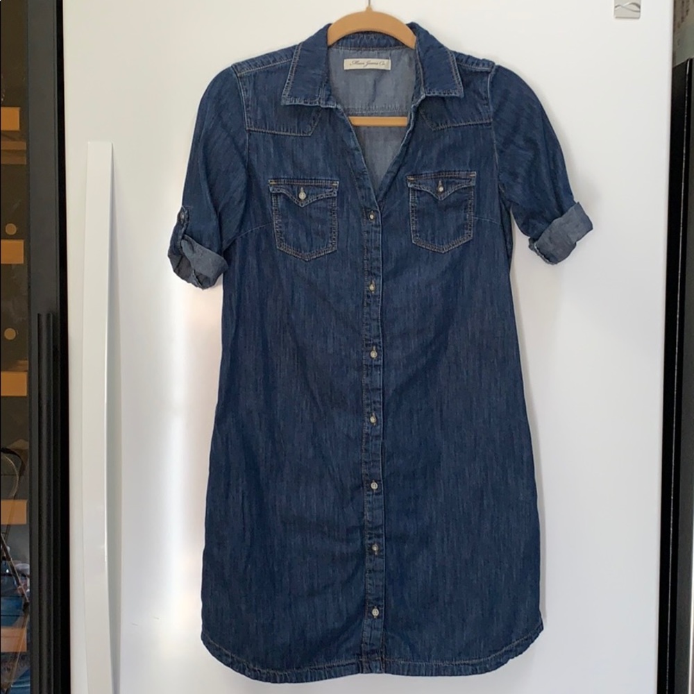 Mavi Jeans Co. Short Sleeve Dress - xs - Picture 2 of 8